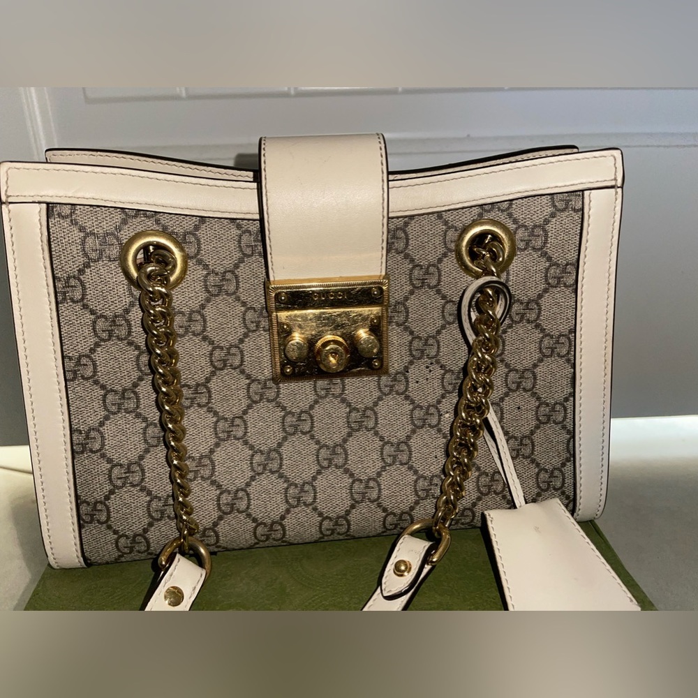 Padlock GG Small Shoulder Bag